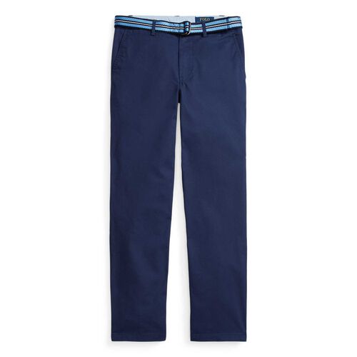 Polo Ralph Lauren Belted Slim Fit Stretch Twill Pant 8-16